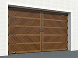 Панель Premium Country В1 для секционных гаражных ворот RSD02 Premium DoorHan (Дорхан)
